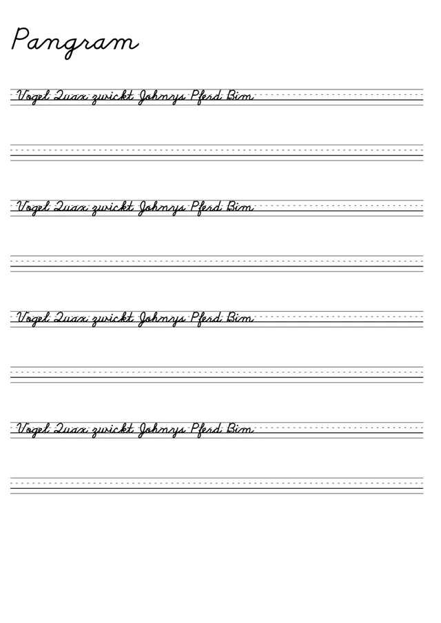 Pangramme