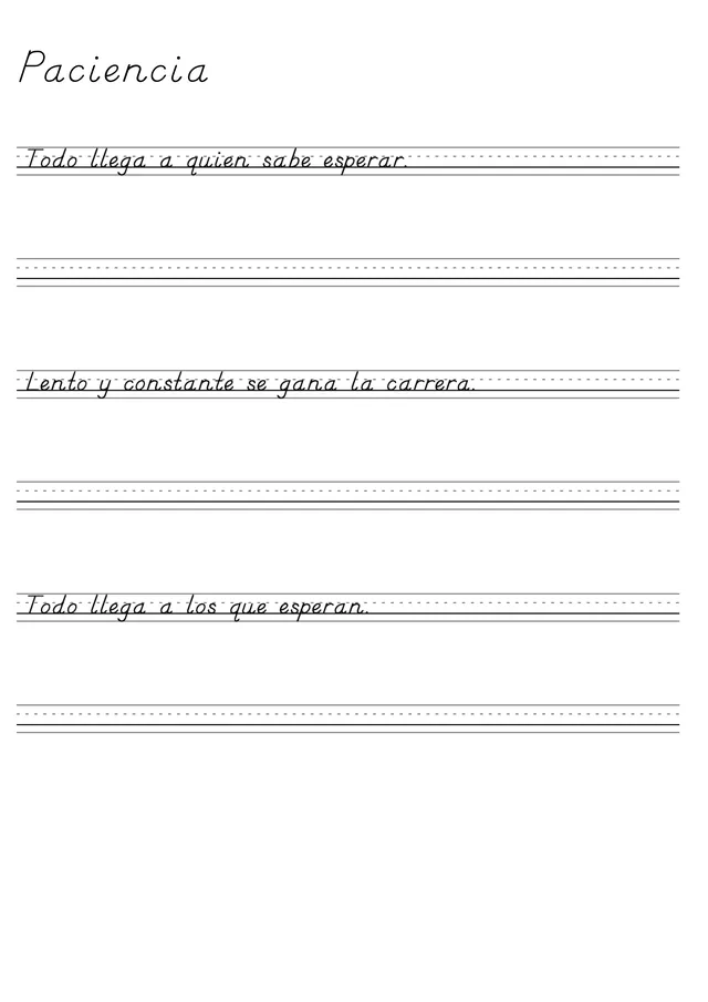 Proverbios