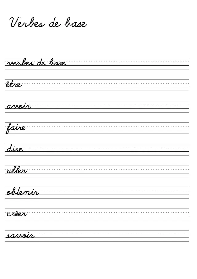 Mots communs