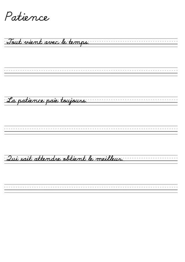 Proverbes