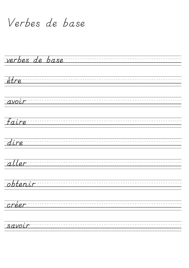 Mots communs
