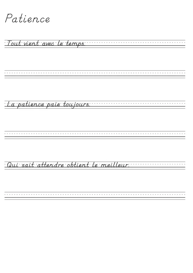 Proverbes